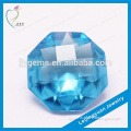 Elegant Octagon Blue CZ Gemstone Names Jewelry Wholesale